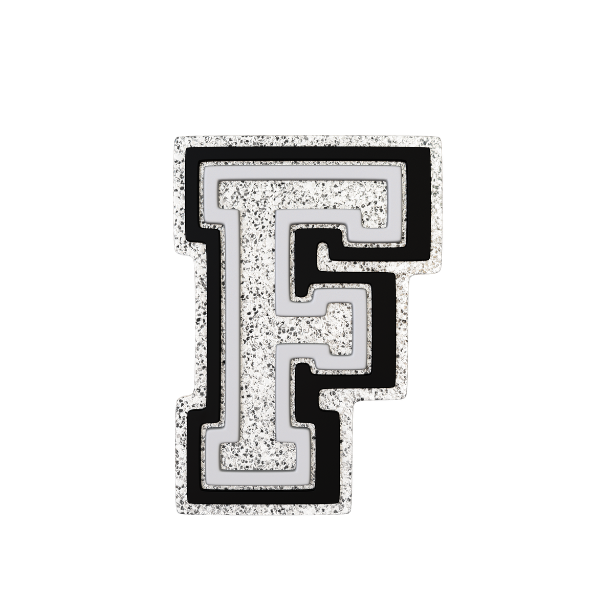 Budz | Silver Letter F image 1